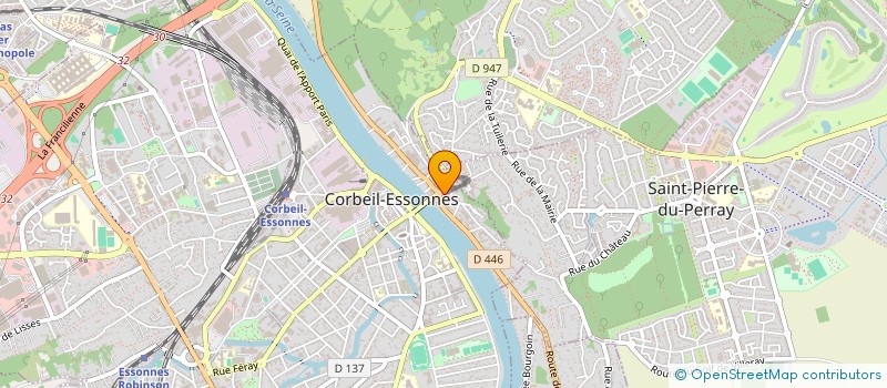 localisation de l'entreprise ART DENTAIRE CREATION à CORBEIL-ESSONNES