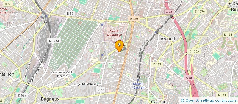 localisation de l'entreprise ART DENTAIRE NUMERIQUE à BAGNEUX