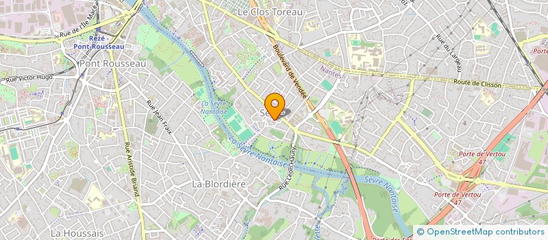 localisation de l'entreprise ART DES SOLS à NANTES