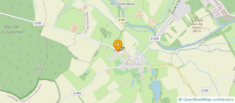 localisation de l'entreprise ART DES Z'OS  MOUSSEY