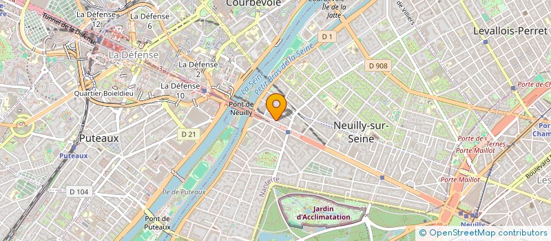 localisation de l'entreprise ART DESIGN  NEUILLY-SUR-SEINE