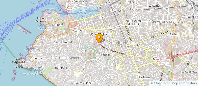 localisation de l'entreprise ART DESIGN MN à MARSEILLE