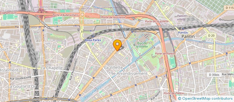 localisation de l'entreprise ART DEUX POINTS  PARIS