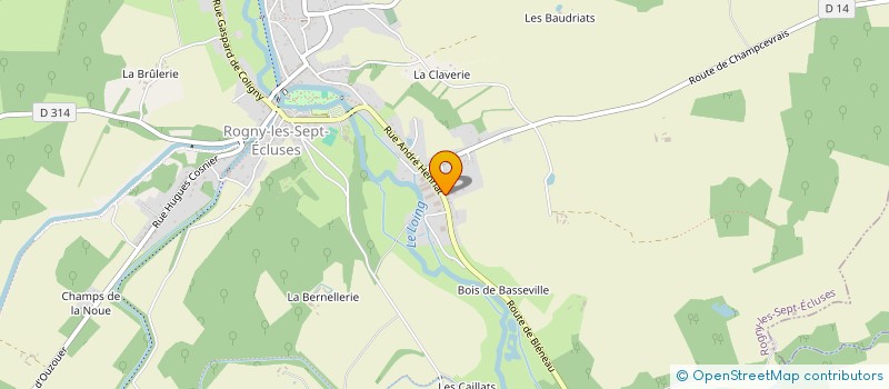localisation de l'entreprise ART DEVELOPPEMENT à BLENEAU