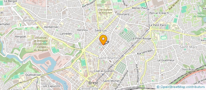 localisation de l'entreprise ART DIEZE à BREST