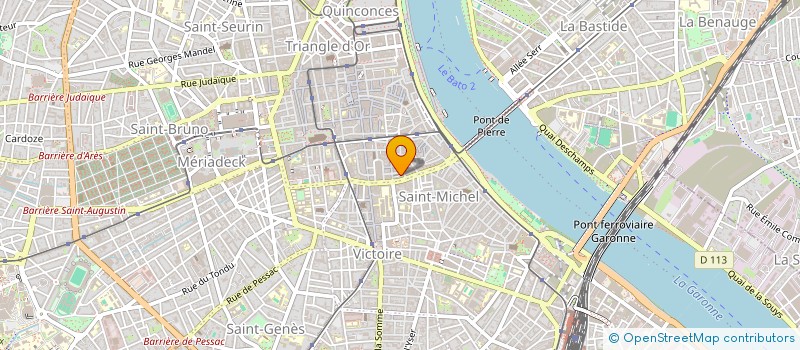 localisation de l'entreprise ART DIFFUSION BORDEAUX  BORDEAUX