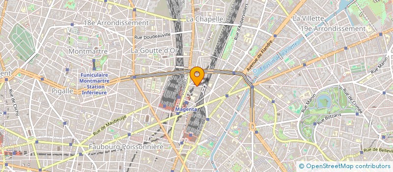 localisation de l'entreprise ART DIRECT  PARIS