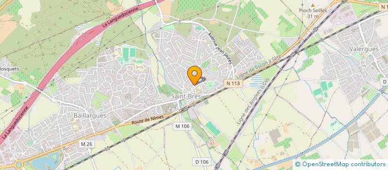 localisation de l'entreprise ART DOMUS  SAINT-BRES