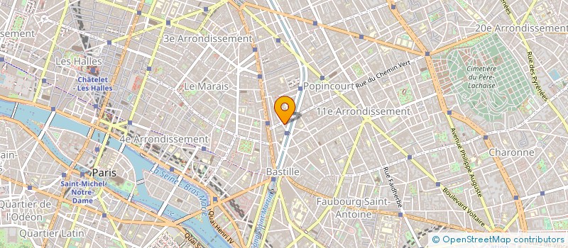 localisation de l'entreprise ART DOUANE à PARIS