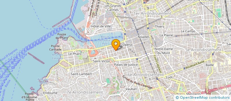 localisation de l'entreprise ART DP INGENEERING à MARSEILLE