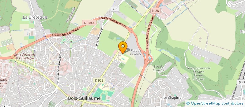 localisation de l'entreprise ART DU BATIMENT SERVICE DEPANNAGE à BOIS-GUILLAUME