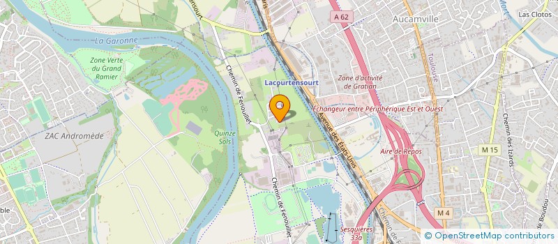 localisation de l'entreprise ART DU BETON DECORATIF à TOULOUSE