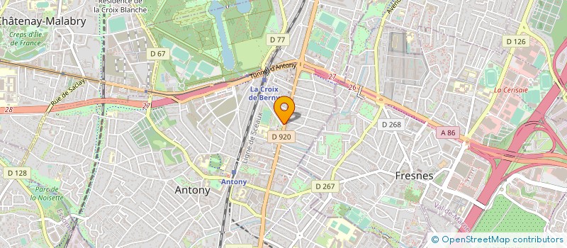 localisation de l'entreprise ART DU PAIN à ANTONY