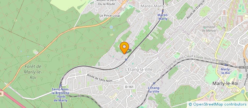 localisation de l'entreprise ART DU SHIATSU  L'ETANG-LA-VILLE