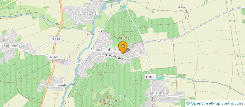 localisation de l'entreprise ART DU VEGETAL  KNRSHEIM