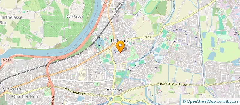 localisation de l'entreprise ART-E-COLLE  LE PONTET