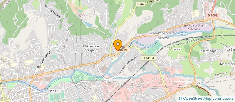 localisation de l'entreprise ART' E ' OSE  MALEMORT