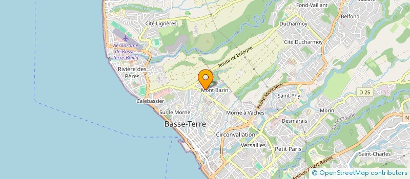 localisation de l'entreprise ART ECO  BASSE-TERRE