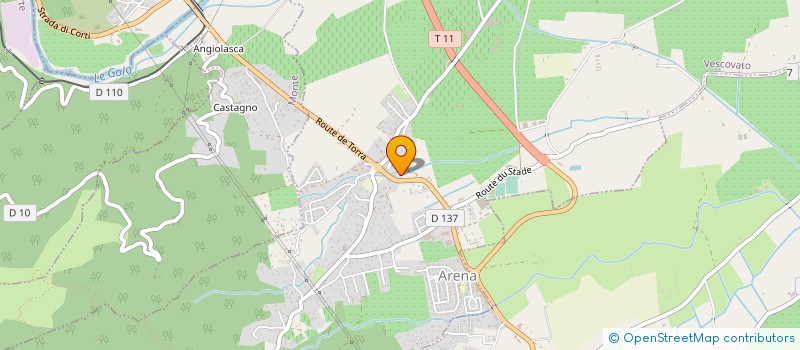 localisation de l'entreprise ART ELEC à VESCOVATO