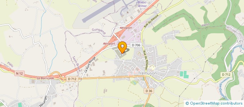 localisation de l'entreprise ART'ELEC ENERGIE  TREMUSON