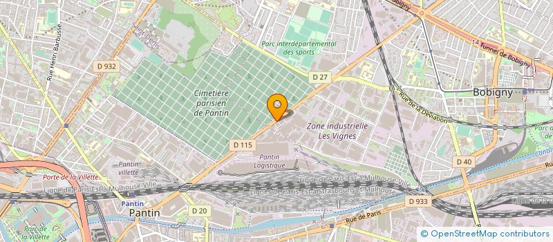 localisation de l'entreprise ART EMPREINTE  BOBIGNY