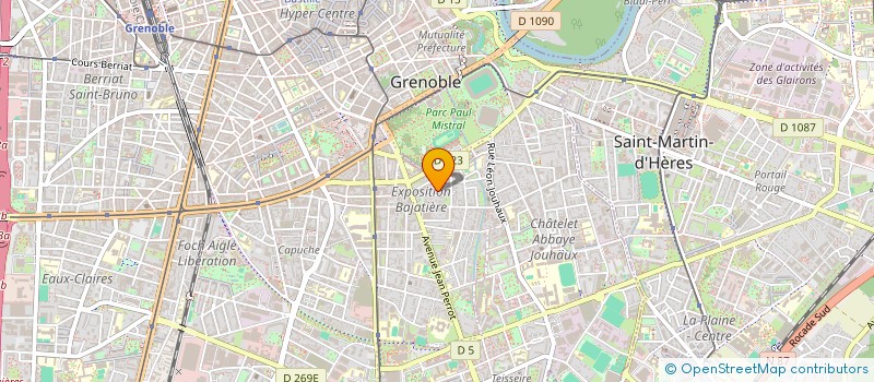 localisation de l'entreprise ART EN SANTE à GRENOBLE