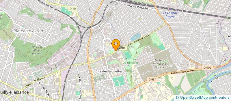 localisation de l'entreprise ART ENERGY à NEUILLY-SUR-MARNE