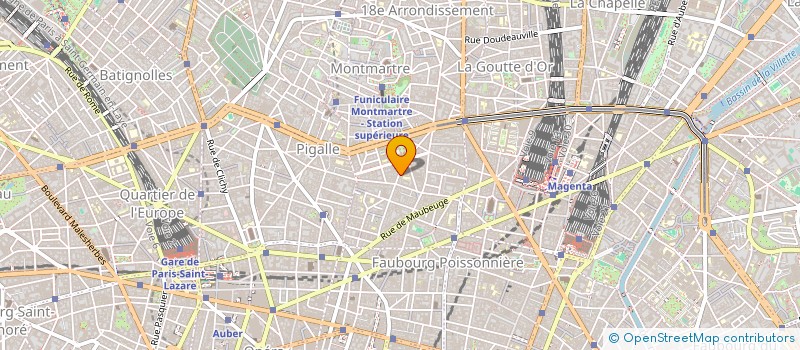 localisation de l'entreprise ART ENSEIGNES à PARIS