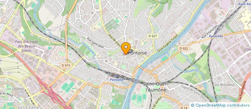 localisation de l'entreprise ART ET ARTISANAT  PONTOISE