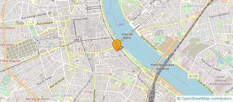 localisation de l'entreprise ART ET ARTS à BORDEAUX