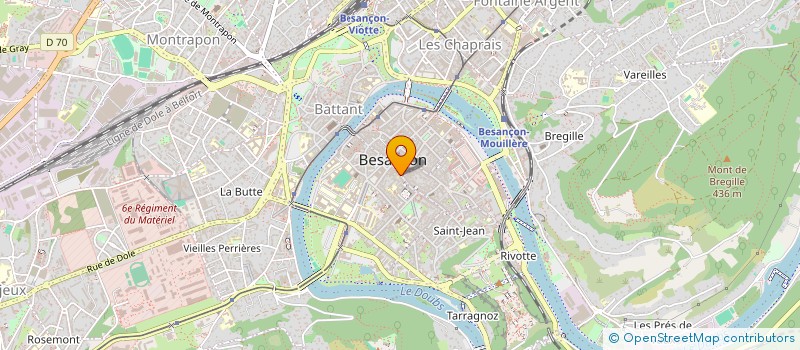 localisation de l'entreprise ART ET ASSOCIES SARL  BESANCON