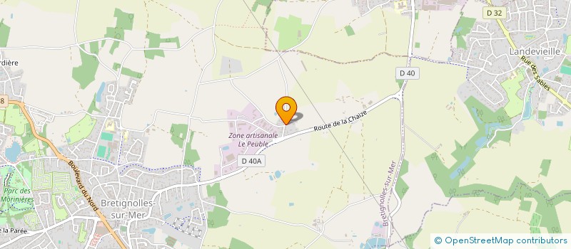 localisation de l'entreprise ART ET BOIS  BRETIGNOLLES-SUR-MER