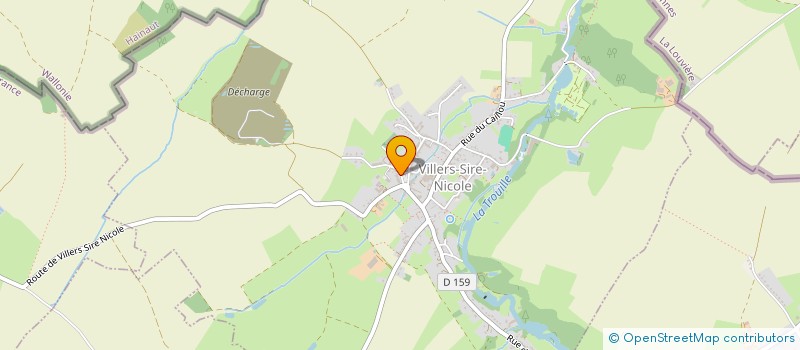 localisation de l'entreprise ART ET CO DE VILLERS  VILLERS-SIRE-NICOLE