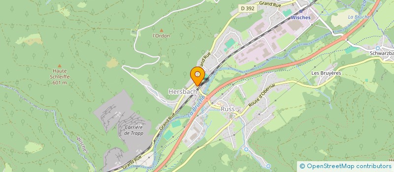 localisation de l'entreprise ART ET COIFFURE  WISCHES