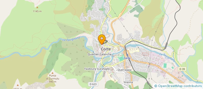 localisation de l'entreprise ART ET COLLECTIONS à CORTE