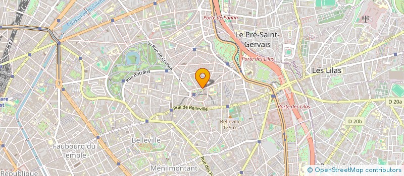 localisation de l'entreprise ART ET CONCEPT 2000  PARIS