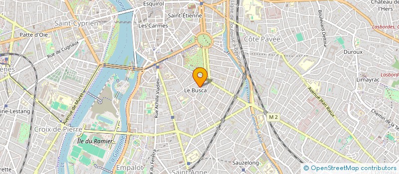 localisation de l'entreprise ART ET CONCEPT à TOULOUSE
