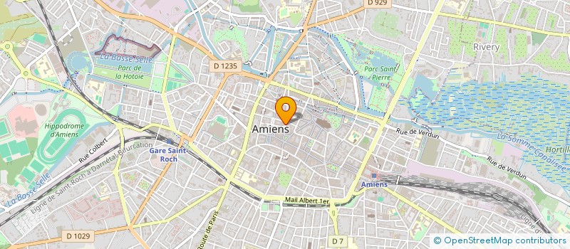 localisation de l'entreprise ART ET CREATIVITE à AMIENS