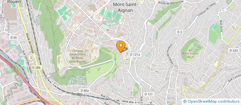 localisation de l'entreprise ART ET CULTURE  MONT-SAINT-AIGNAN