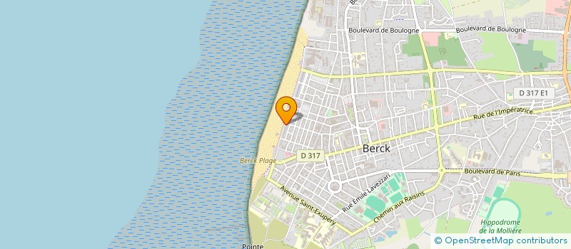 localisation de l'entreprise ART ET DECORS à BERCK