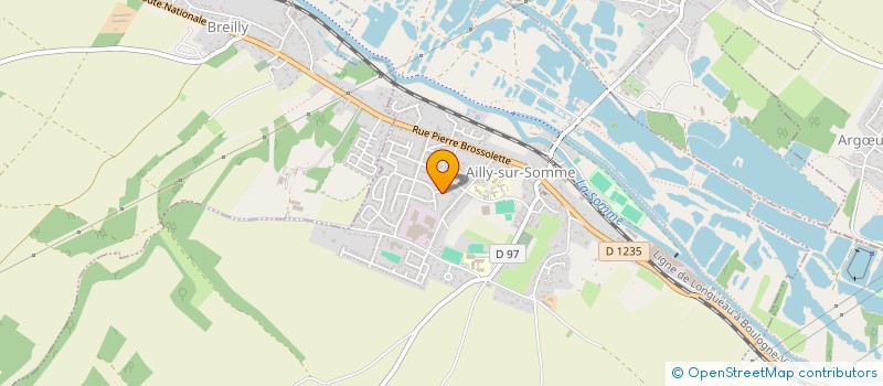 localisation de l'entreprise ART ET DEKO à AILLY-SUR-SOMME