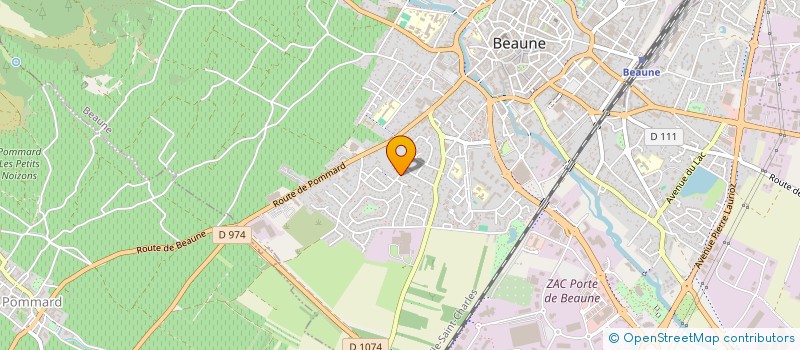 localisation de l'entreprise ART ET DIFFUSION EN PAYS BEAUNOIS à BEAUNE