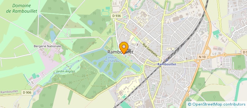localisation de l'entreprise ART ET ENCADREMENT à RAMBOUILLET