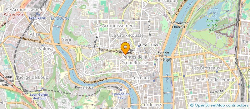 localisation de l'entreprise ART ET ENTREPRISE à LYON