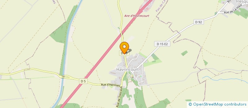 localisation de l'entreprise ART ET FER à HAVRINCOURT