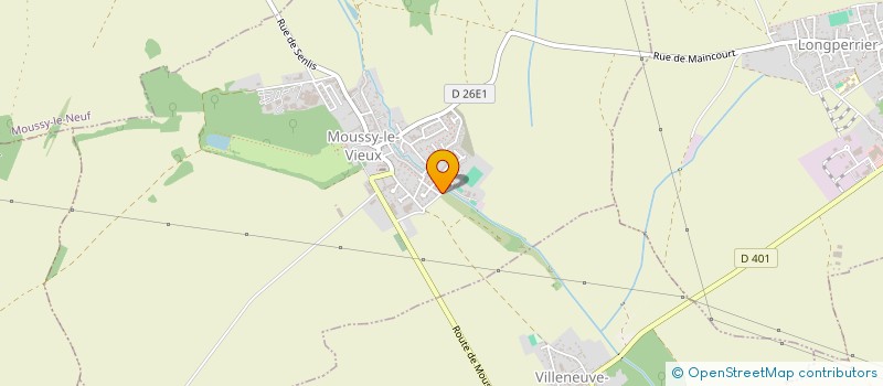 localisation de l'entreprise ART ET GASTRONOMIE  MOUSSY-LE-VIEUX