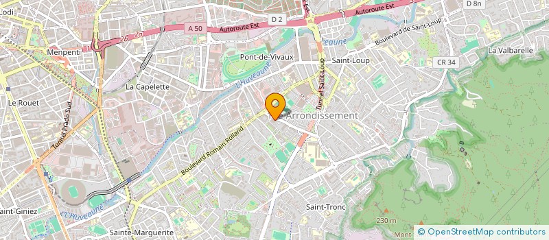 localisation de l'entreprise ART ET GESTION à MARSEILLE