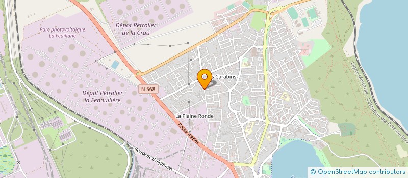 localisation de l'entreprise ART ET GRAVURES à FOS-SUR-MER