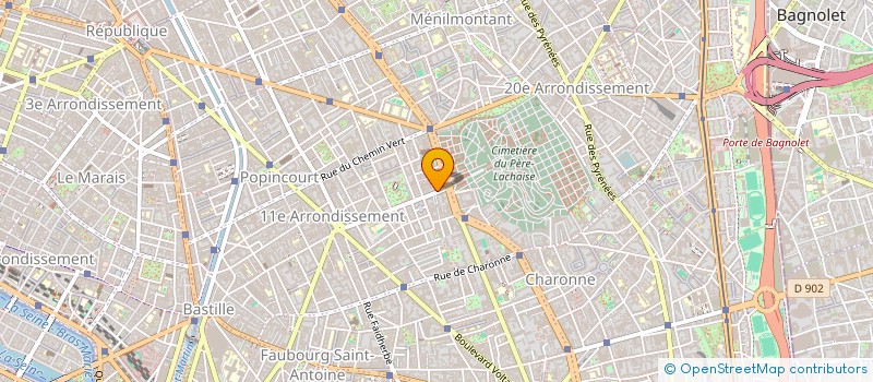 localisation de l'entreprise ART ET INDUSTRIE  PARIS