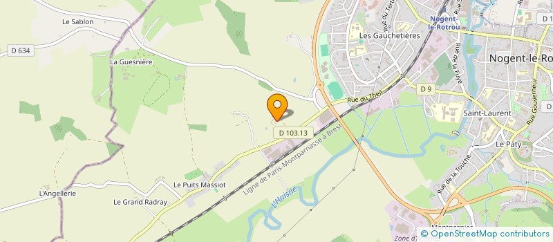 localisation de l'entreprise ART ET LOGIS DU PERCHE à ARCISSES